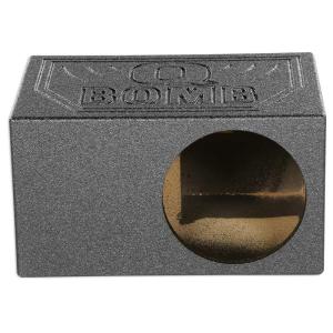 imageRockville RQB10 Single 10 Vented Ported Subwoofer Enclosure 14 cu ft Durable MDF Bedliner Finish High SPL Output for Car Audio Enthusiasts