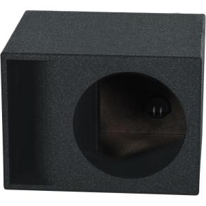 imageRockville RQB12HP Single 12 Horn Ported Subwoofer Enclosure 34 MDF Bed Liner Finish 201 cu ft Air Space 30 Hz Tuned for Car Audio