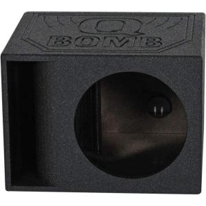 imageRockville RQB15HP Single 15 Horn Ported Subwoofer Enclosure 32 Cu Ft Durable Bed Liner Finish Deep Bass for Car Audio Enthusiasts