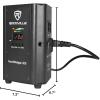 image3 Rockville RockWedge LED RGBWAUV Rechargeable Battery Wireless DMX LightsBag