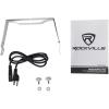 image8 Rockville RockPAR50 White LED RGB Par Can DMX DJ Wash UpLightsBackpack