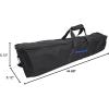 imageRockville Battery Strip 24 Bundle 4 Rechargeable RGBW LED DJ Wash Light Bars with DMX Remote Control 58Channel Programming 2 RLB60 Padded Travel Bags for Light Strips Wall Wash 6Items