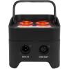 imageRockville Best PAR 50 Bundle 8 Rechargeable par can wash Lights with Wireless DMX RGBWA UV ROCKFORCE W4 384 Channel DMX Lighting Controller with MIDI 9Items