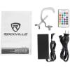 imageRockville Best PAR 50 White Bundle 2 Rechargeable Par Wash UpLights with Wireless DMX RGBWAUV ROCKFORCE W4 384 Channel Wireless DMX Lighting Controller with MIDI 3Items