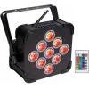 imageRockville Best PAR 60 Bundle 4 Rechargeable Par Can Wash Lights wWireless DMX RGBWA UV ROCKFORCE W4 384Channel Wireless DMX Controller MIDI 5Items