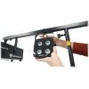 imageRockville RVLS60 Portable Tripod DJ Lighting TBar Stand 9 Ft Height 60 lbs Capacity Dual Telescopic Extensions with Safety Pins Includes Padded Carrying Bag