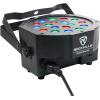 imageRockville RockPAR50 Bundle 6 RGB LED DMX Par Wash Lights with Dual Brackets RLBP6 Padded Backpack for Six Par Fixtures Sound Activated and Auto Programs 7Items