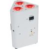 imageRockville RockWedge LED Bundle 4 RGBWA and UV Rechargeable Wireless DMX Par Wash UpLights ROCKFORCE W2 192 Channel Lighting Controller White 5Items
