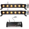 image2 Rockville Best Strip 60 Battery Light Bars384 Ch Wireless DMX Controller