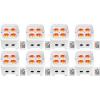 image8 Rockville Best PAR 50 White Rechargeable Par Wash Lights Wireless DMXRGBWAUV