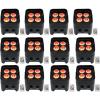 imageRockville Best PAR 50 24W Rechargeable Par Can Wash Light Wireless DMX 6in1 RGBWA UV LEDs 4400mAh Battery for DJs and Event Lighting 12Piece