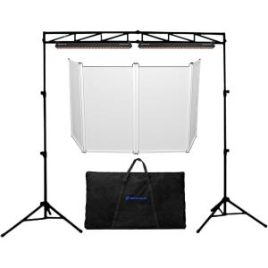 imageRockville RFAAW DJ Facade BoothBagScrim2 Rechargeable Light StripsTruss