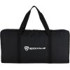 imageRockville BAG for 4x SABER STANDS Compact Carry Bag Foam Padding WaterResistant Nylon 4 Internal Pockets for DJs and Event Lighting