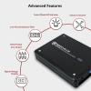 imageRockville KRYPTONM1 Mono Car Amplifier 1 Ohm 2000W ClassD EQ Low Pass Filter DynoCertified Bass Remote Perfect for Subwoofers and Car Audio
