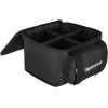 imageRockville RLBF4 Light Bag for 4 DJ Par or Uplights  Includes Removable Dividers and Padded Interior for Secure Transport