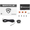 imageRockville RVAM3 V2 Mono Car Amplifier 4000W 1000W DynoCertified RMS  1 Ohm ClassD MOSFET Bass Remote Perfect for Subwoofers and Car Audio