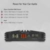 imageRockville RVAM3 V2 Mono Car Amplifier 4000W 1000W DynoCertified RMS  1 Ohm ClassD MOSFET Bass Remote Perfect for Subwoofers and Car Audio