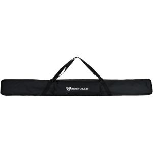 imageRockville Bag for 4X Rock Saber Lights Protective Case Thick Foam Padding WaterResistant Accessory Pockets Perfect for DJs and Event Planners 4 Light CapacityHolds 2 Lights