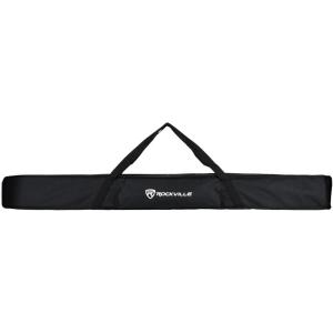 imageRockville Bag for 4X Rock Saber Lights Protective Case Thick Foam Padding WaterResistant Accessory Pockets Perfect for DJs and Event Planners 4 Light CapacityHolds 4 Lights