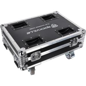 imageRockville FLIP CHARGE CASE Charging Travel Road Case For 6 FLIP PAR Lights