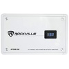 image:imageRockville Atom 8W 3500W Peak 8Channel Marine Amplifier 4 Ohm Bluetooth MarineGrade WaterResistant Compact for Boat and Marine Audio SystemsWhite
