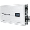 image:imageRockville Atom S20 1600W 4Channel Marine Amplifier with Bluetooth PA Mic Class AB Adjustable Crossover Rustproof for Boats and Marine Sound Systems