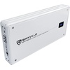 image:imageRockville Krypton S6 2600W 6Channel Marine Amplifier DynoCertified RMS PA Mic Included Conformal Coated PCB Adjustable Crossover for Boat Audio Systems