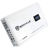 image:imageRockville Atom 8W 3500W Peak 8Channel Marine Amplifier 4 Ohm Bluetooth MarineGrade WaterResistant Compact for Boat and Marine Audio SystemsWhite