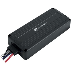 image:imageRockville ATV220 2Channel UTVMotorcycle Bluetooth Amplifier 1600W Peak400W RMS  2 Ohms IP65 Waterproof DynoCertified Compact Micro Amp for Outdoor Powersports