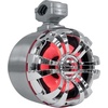 image:imageRockville Pair WB65KLS Silver 65 Marine Wakeboard LED Tower Speakers 300W Peak150W RMS 4 Ohm Waterproof MultiColor LED Lighting 360 Degree Swivel for Boats and ATVs