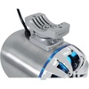 image:imageRockville WB50KLS Pair Silver 525 250W Stainless Steel Marine Wakeboard Tower Speakers 360 Swivel Mount wLED Lights Waterproof for Boats amp ATVs