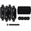 image:imageRockville Boat Fender Package 10in x 30in Marine Bumpers with Covers Dock Lines amp PumpBlack