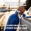 image:imageRockville Boat Fender Package 10in x 30in Marine Bumpers with Covers Dock Lines amp PumpBlue