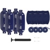 image:imageRockville Boat Fender Package 10in x 30in Marine Bumpers with Covers Dock Lines amp PumpNavy Blue