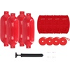 image:imageRockville Boat Fender Package 10in x 30in Marine Bumpers with Covers Dock Lines amp PumpRed
