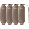 image:imageRockville Boat Fender Package 10in x 30in Marine Bumpers with Covers Dock Lines amp PumpSand