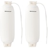 image:imageRockville Boat Fender Package 10in x 30in Marine Bumpers with Covers Dock Lines amp PumpWhite