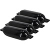 image:imageRockville Boat Fender Package 65in x 23in Marine Boat Bumpers with Fender Covers Dock Lines amp Pump for Docking and Boat ProtectionBlack
