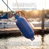 image:imageRockville Boat Fender Package 65in x 23in Marine Boat Bumpers with Fender Covers Dock Lines amp Pump for Docking and Boat ProtectionBlue