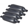 image:imageRockville Boat Fender Package 65in x 23in Marine Boat Bumpers with Fender Covers Dock Lines amp Pump for Docking and Boat ProtectionGrey