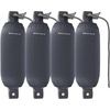 image:imageRockville Boat Fender Package 65in x 23in Marine Boat Bumpers with Fender Covers Dock Lines amp Pump for Docking and Boat ProtectionGrey