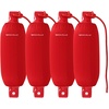 image:imageRockville Boat Fender Package 65in x 23in Marine Boat Bumpers with Fender Covers Dock Lines amp Pump for Docking and Boat ProtectionRed