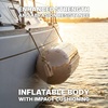 image:imageRockville Boat Fender Package 65in x 23in Marine Boat Bumpers with Fender Covers Dock Lines amp Pump for Docking and Boat ProtectionSand