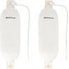 image:imageRockville Boat Fender Package 65in x 23in Marine Boat Bumpers with Fender Covers Dock Lines amp Pump for Docking and Boat ProtectionWhite
