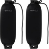 image:imageRockville Boat Fender Package 85in x 27in Marine Boat Bumpers with Fender Covers Dock Lines amp Pump for Docking and Boat ProtectionBlack
