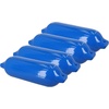 image:imageRockville Boat Fender Package 85in x 27in Marine Boat Bumpers with Fender Covers Dock Lines amp Pump for Docking and Boat ProtectionBlue