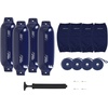 image:imageRockville Boat Fender Package 85in x 27in Marine Boat Bumpers with Fender Covers Dock Lines amp Pump for Docking and Boat ProtectionNavy Blue