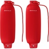 image:imageRockville Boat Fender Package 85in x 27in Marine Boat Bumpers with Fender Covers Dock Lines amp Pump for Docking and Boat ProtectionRed