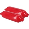 image:imageRockville Boat Fender Package 85in x 27in Marine Boat Bumpers with Fender Covers Dock Lines amp Pump for Docking and Boat ProtectionRed
