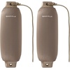 image:imageRockville Boat Fender Package 85in x 27in Marine Boat Bumpers with Fender Covers Dock Lines amp Pump for Docking and Boat ProtectionSand